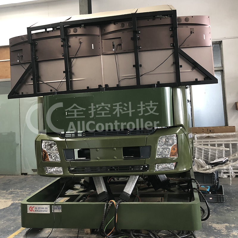 六自由度卡車(chē)頭模擬器 VR卡車(chē)模擬駕駛訓(xùn)練